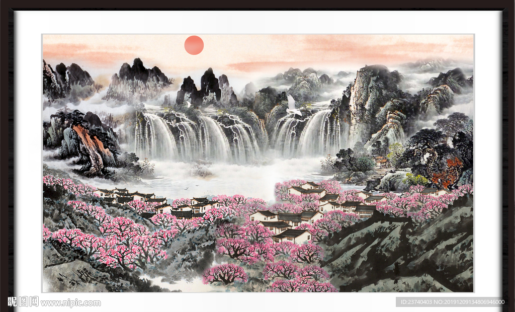 国画山水