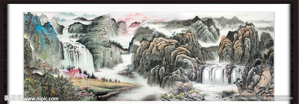 国画山水