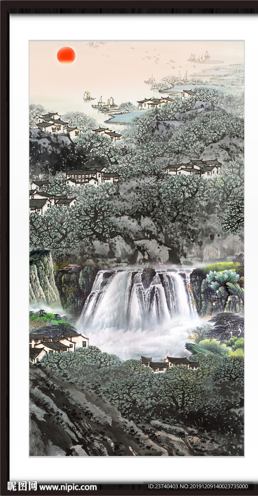 国画山水