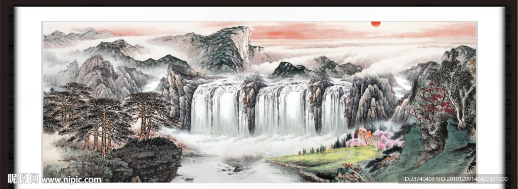 国画山水