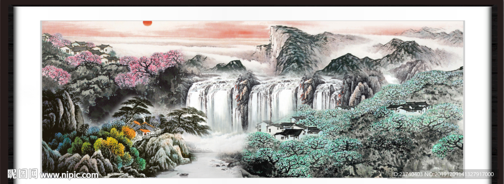国画山水