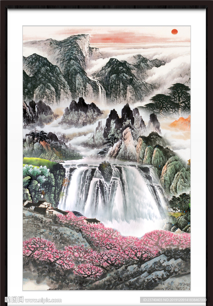 国画山水