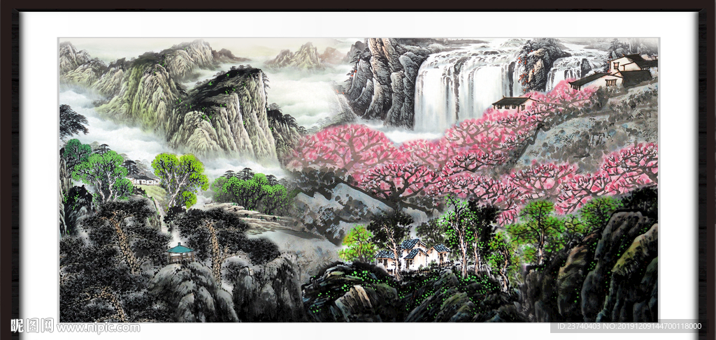 国画山水