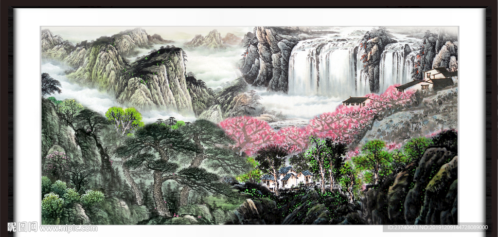 国画山水