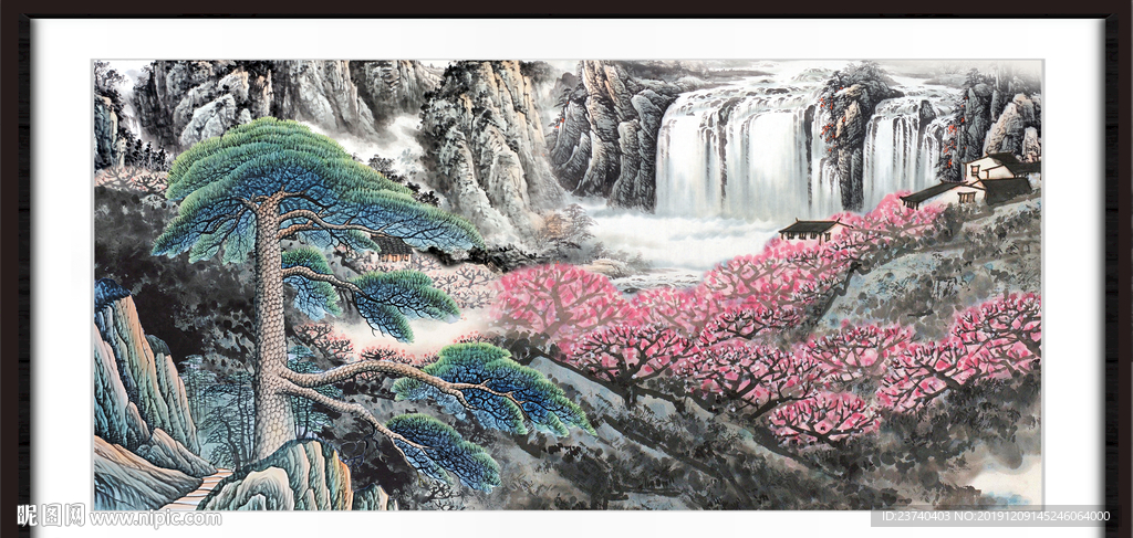 国画山水