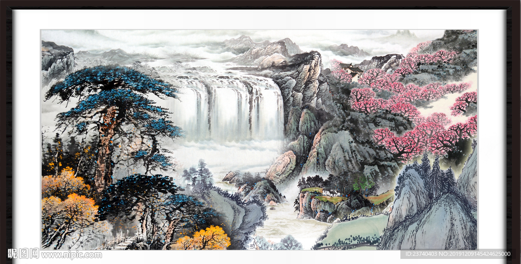 国画山水