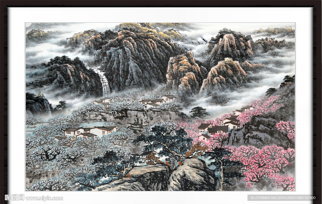 国画山水