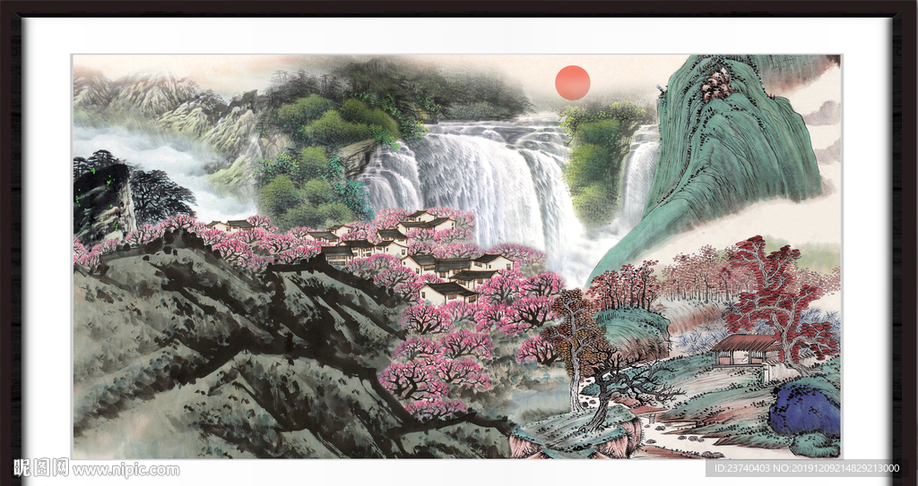 国画山水