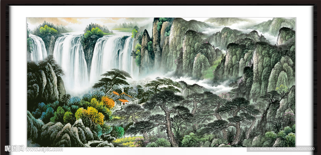 国画山水