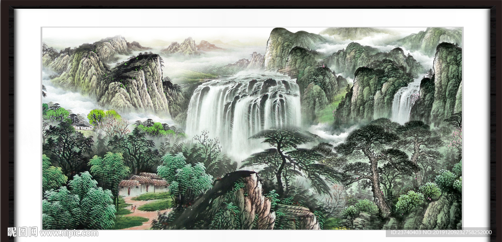 国画山水