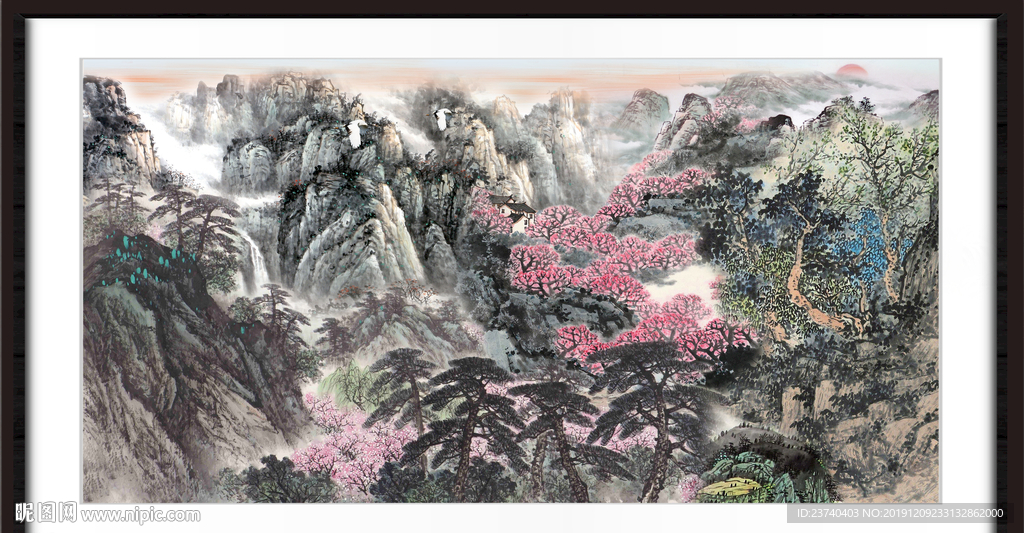 国画山水