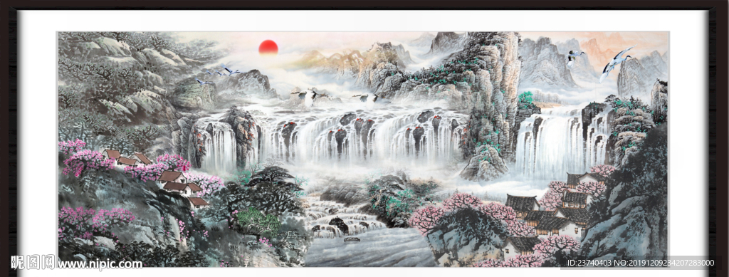 国画山水