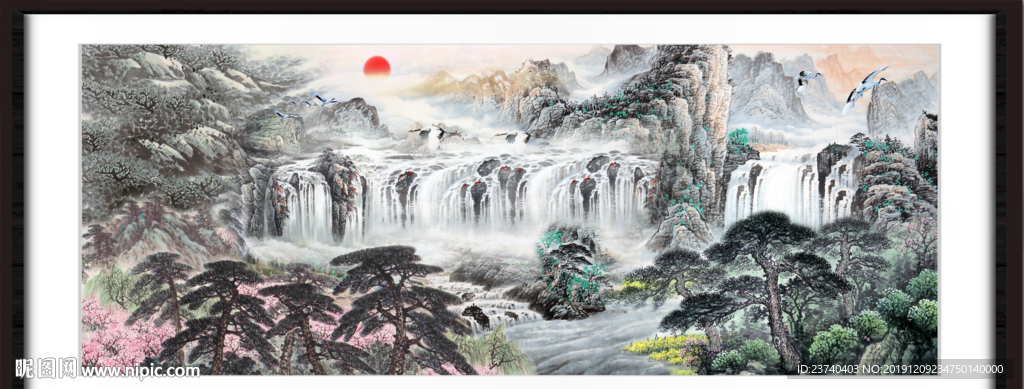 国画山水