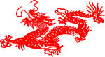 龙矢量图暗纹