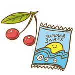 夏日零食插画
