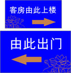 楼层指示牌