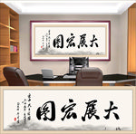 大展鸿图装饰画