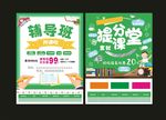 提分课堂传单 辅导班宣传单