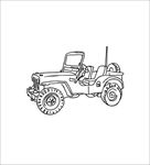 交通工具 吉普汽车