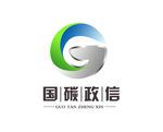 国碳政信 logo 标志 环保