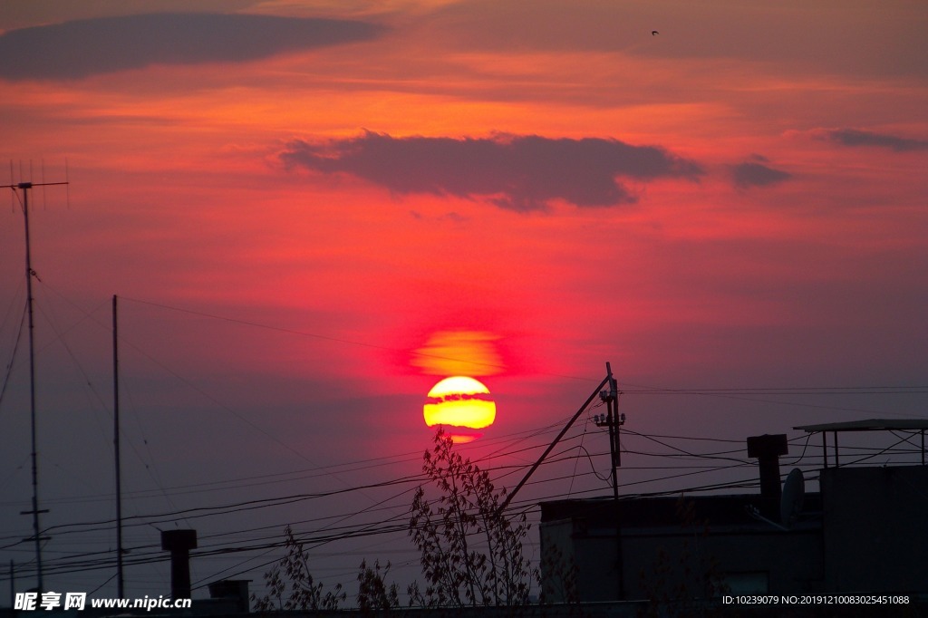 夕阳晚霞