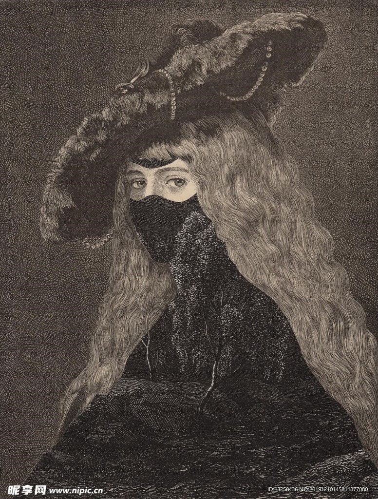 素描 人物 艺术 绘画 背景