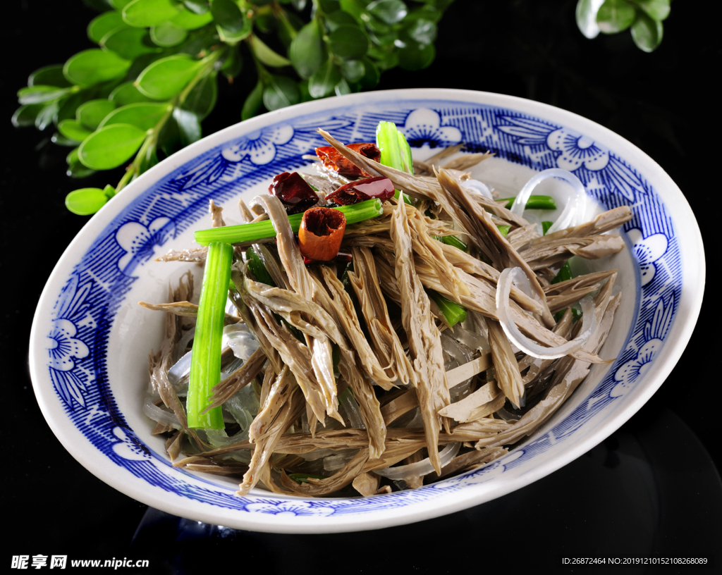 凉拌黑腐竹摄影图__传统美食_餐饮美食_摄影图库_昵图网nipic.com