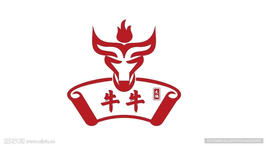 牛牛火锅logo