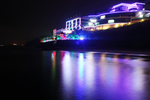 海边酒店夜景