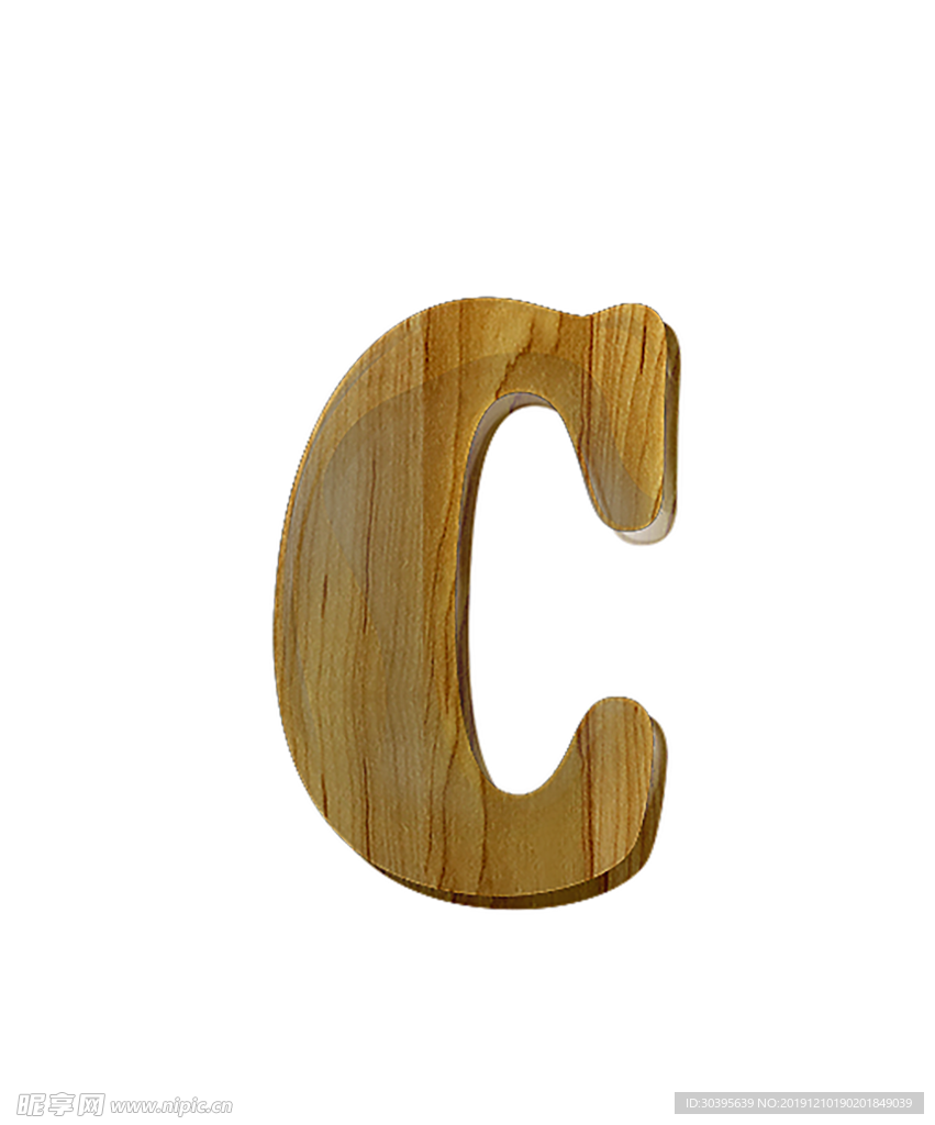 木制字母