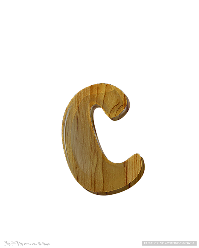 木制字母