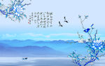 新中式装饰画背景墙
