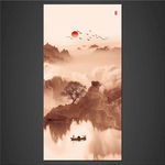 水墨山水画