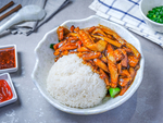 红烧茄子饭