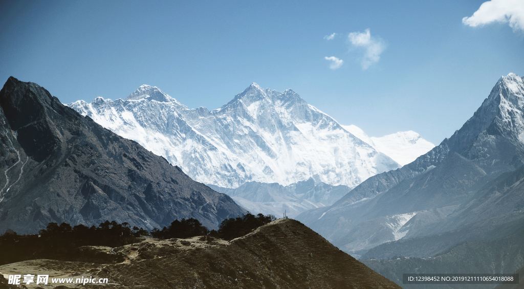 美丽的雪山