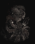 彩色 人物 插画 动漫 背景