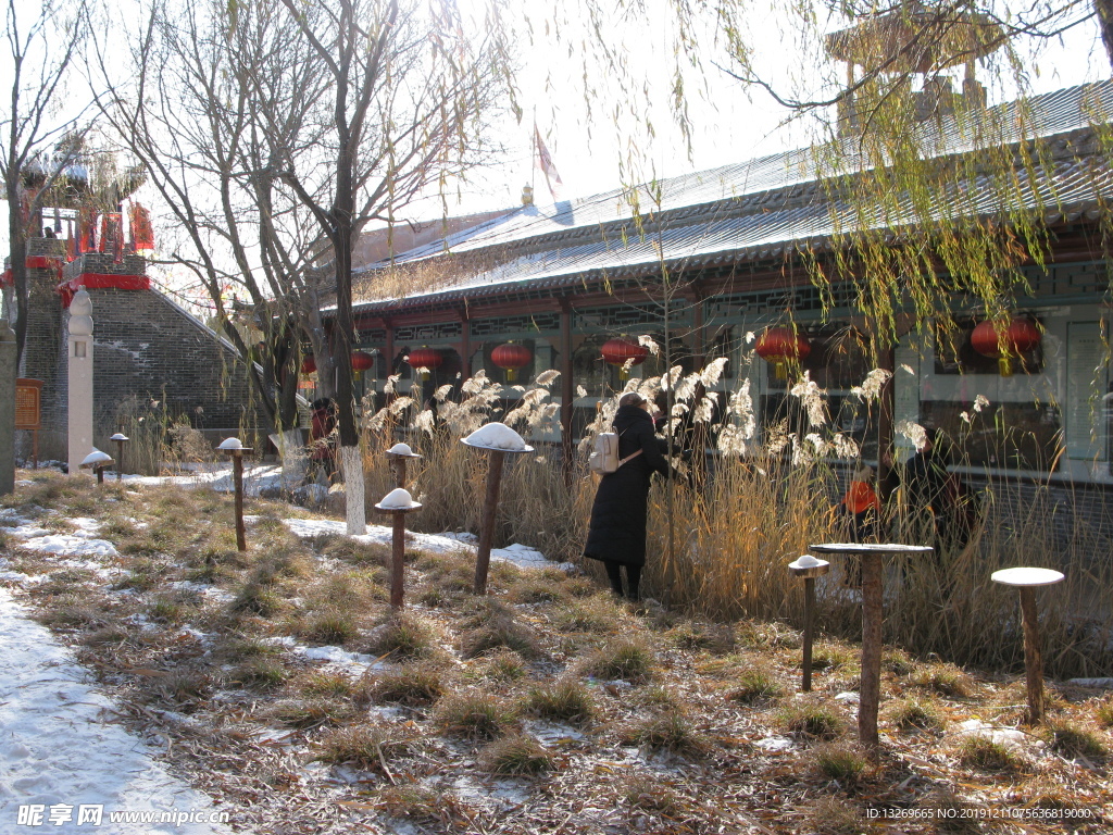 葫芦古镇  雪景   风景