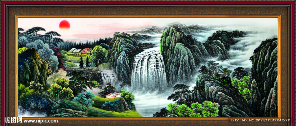 山水画