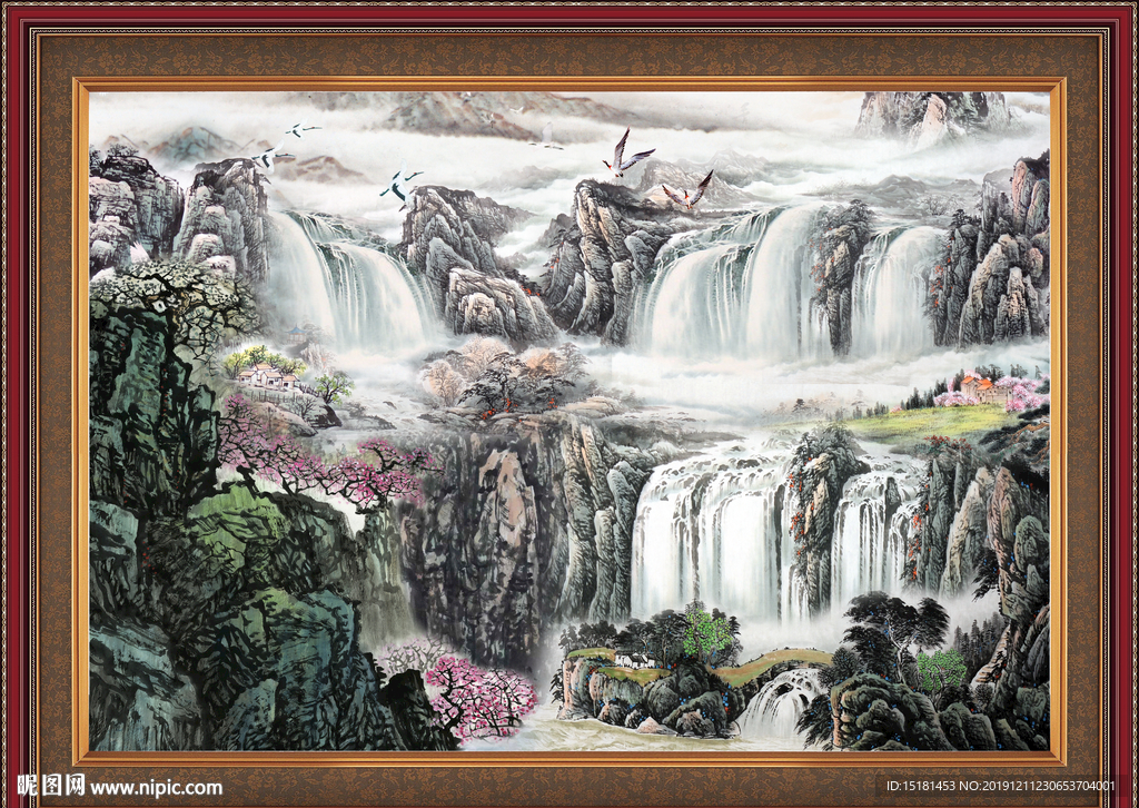 山水风景画