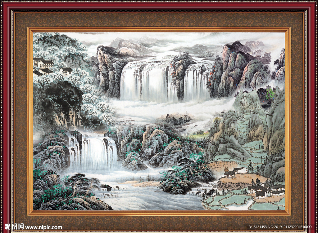 山水风景画