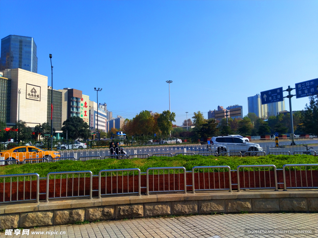 城市高楼风景