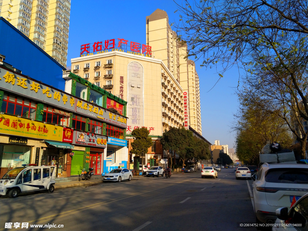 城市高楼风景