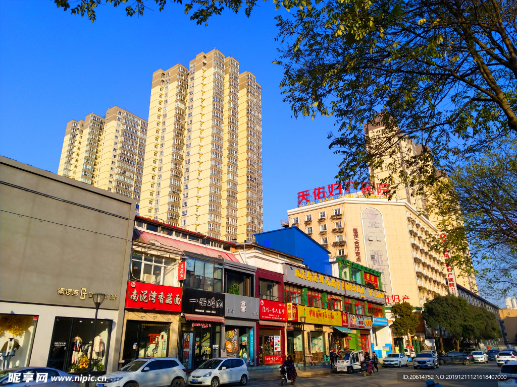 城市高楼风景