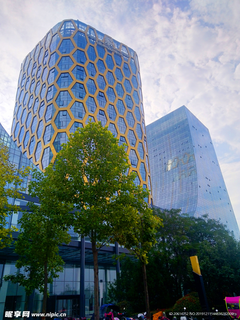 城市高楼风景