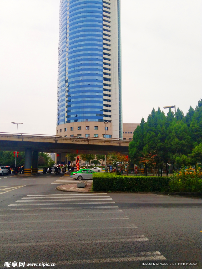 城市高楼风景