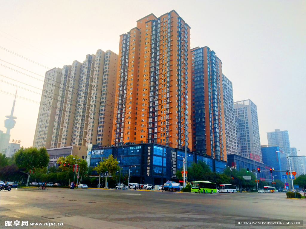 壮丽的城市高楼
