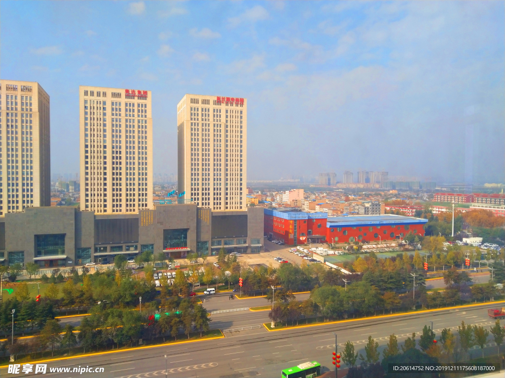 城市高楼风景