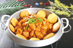 煎饼焖鱼杂