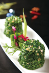 松仁菠菜塔