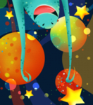 宇宙手绘